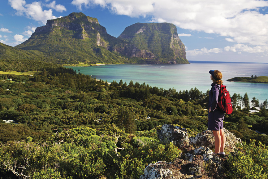 Hiking, Lord Howe Island, NSW