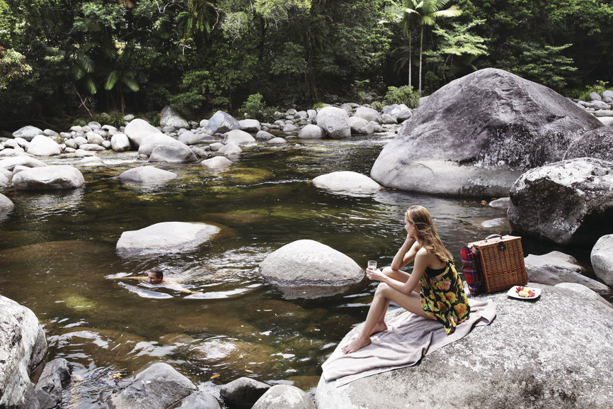 Picnic at Silky Oaks Lodge, The Daintree, QLD