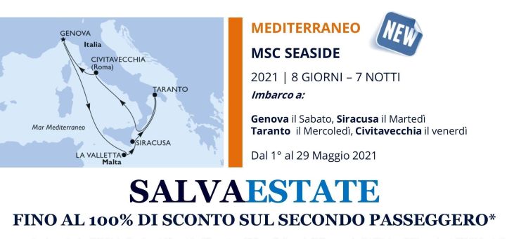 msc seaside nel mediterraneo crociere e vacanze in sicurezza